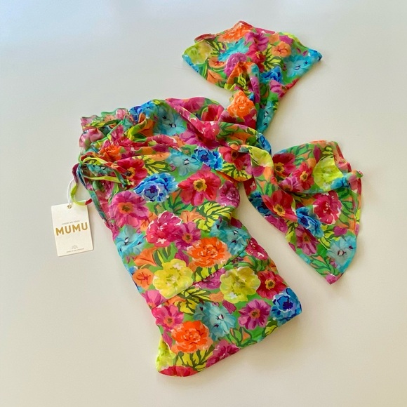 Show Me Your MuMu Viola Floral Mini Dress, Size: 8 - Picture 7 of 10